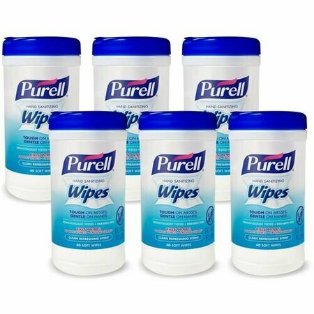 PURELL CLEAN SCENT HAND SANITIZING WIPES GOJ912006CMRCT
